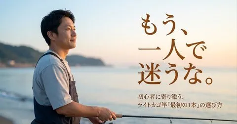 note「【2026年最新版】ライトカゴ釣りの竿おすすめ5選!初心者が失敗しないタックル選びをベテランが徹底解説」のアイキャッチ画像