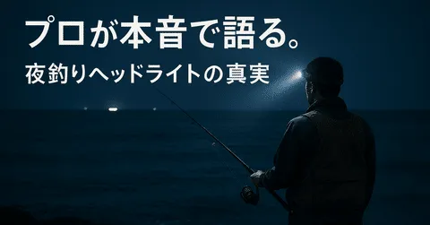 note「【夜釣り】失敗しないヘッドライトおすすめ15選!安物買いを卒業するベテランの選び方【完全版】」のアイキャッチ画像